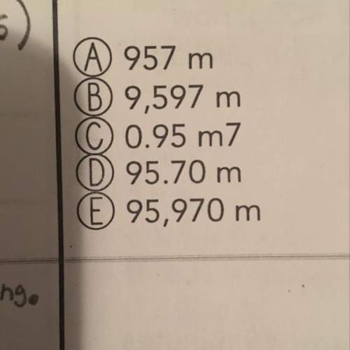 9km and 597 m is equal to which of the following? ( show the work tysm