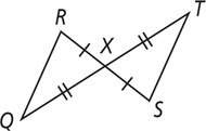 3. based on the diagram, what can you conclude and why?  δrxq ≅ δsxt by sss δrxq ≅