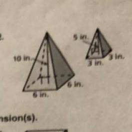 How do you find if these are similar solids?