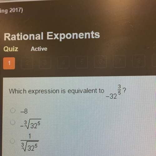 Which expression is equivalent to -35 3/5