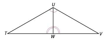 Mat 6. write a congruence statement for the pair of triangles. ∆tuw ≅