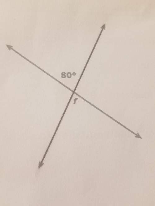 What is the measerment of the missing angle?