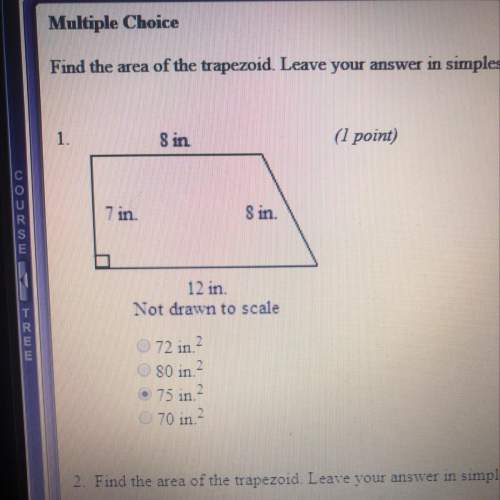 Find the area of the trapezoid. leave your answer in simplest radical form.