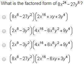 What is the factored form of