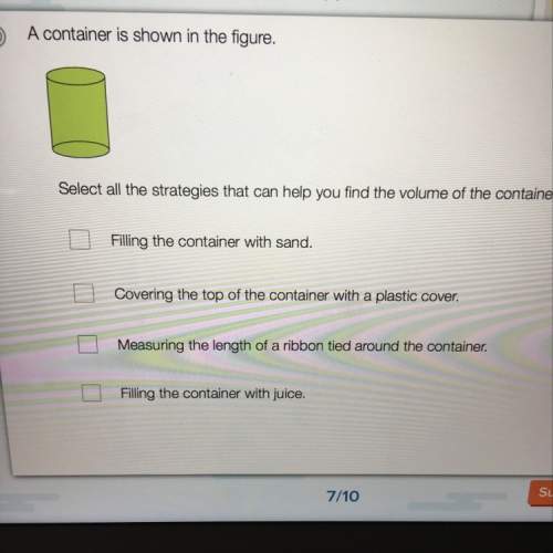 Can you me with this volume question?