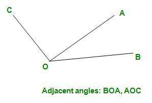 How do you know what angles they are talking about when they say some like ∠oca ∠cao ∠oab