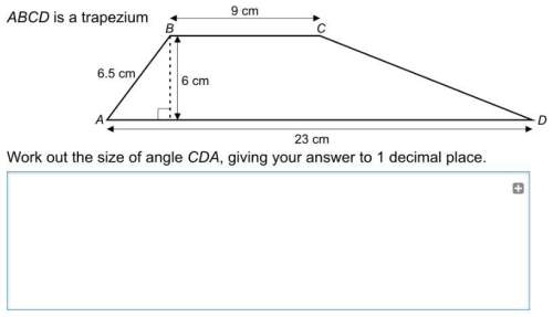 Abcd is a trapezium find out the length