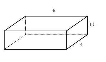 Find the surface area of the shape shown below.