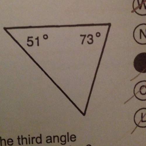 Can someone me find the missing angle of the triangle in steps. if you