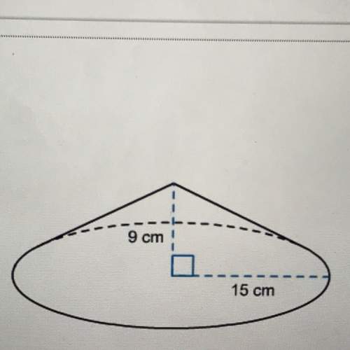What is the approximate volume of the cone? use 3.14 for pi a. 1272 cm^3 b.2120 cm^3
