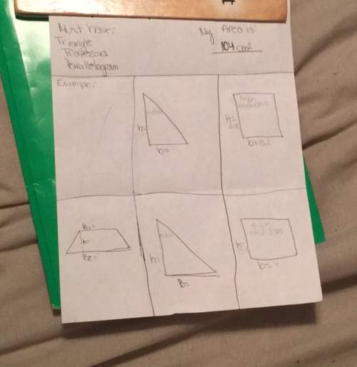 The ones that are blank. the 2 triangles have to have 1 with a decimal and they cant have the same n