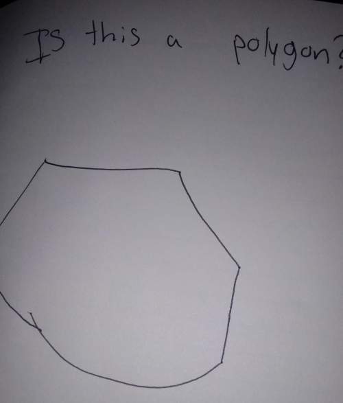 Is this a polygon? if it is not a polygon say why.