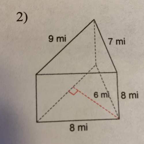 Can somebody me find the volume of this triangular prism?