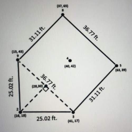 Find the area of the triangle and show your