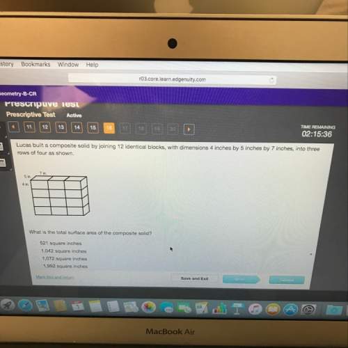 What is the total surface area of this composite solid ?