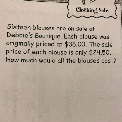 How much would all the blouses cost?