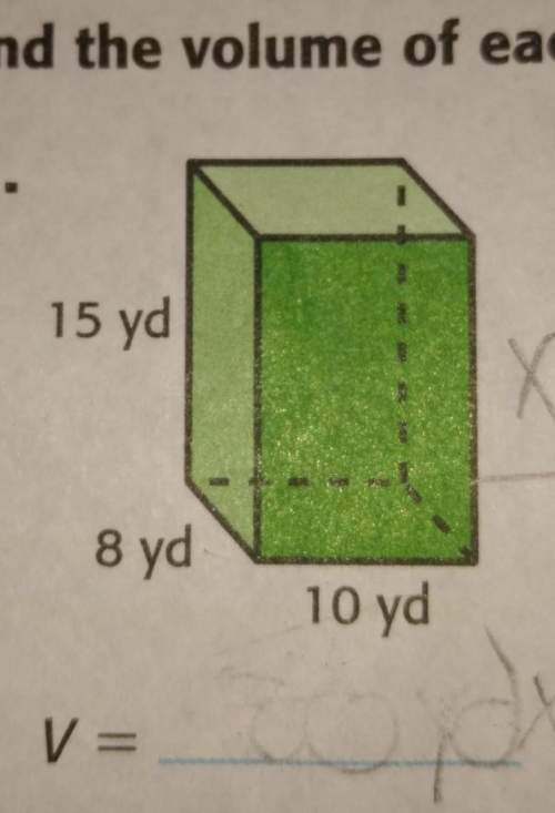 The volume of this math problem