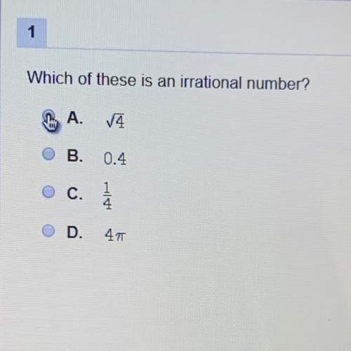 Which of these is an irrational number?