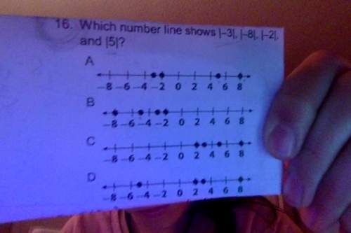 Iget how to place numbers on a number line, but i don't think the numbers(-3,-8,-2, and 5) match any