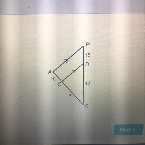 What is the value of x?  enter your answer in the box