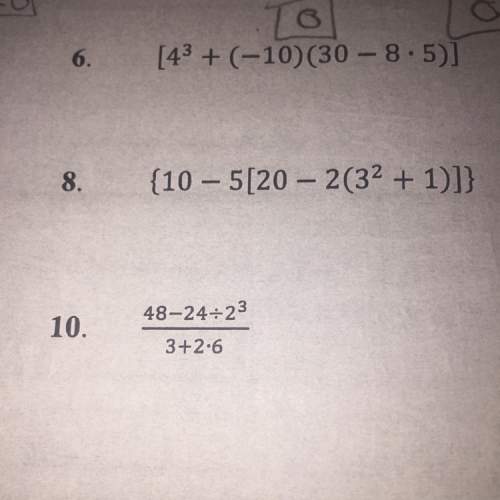 How do you solve questions 6,8 and 10 in the picture?