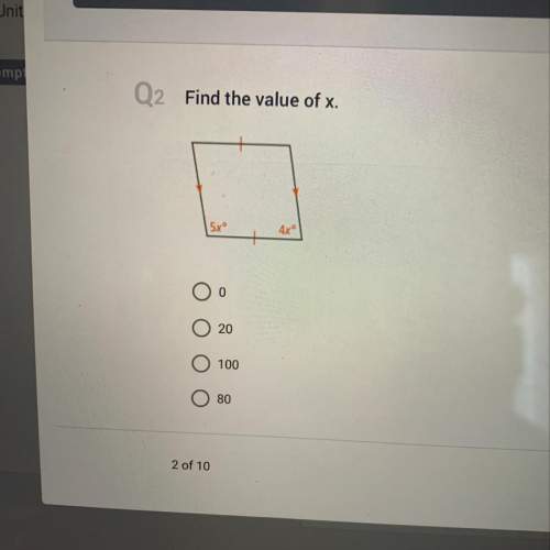 Find the value of x need asap