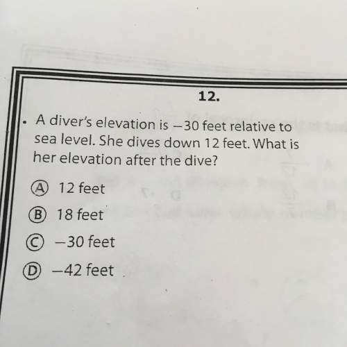 What is the definition diver's elevation