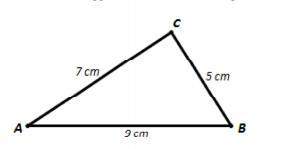 Trig law of cosines determine the approximate measure of angle c. 90.0 degre