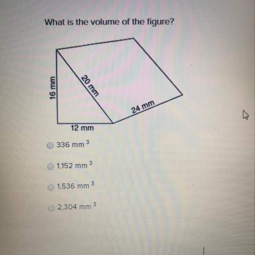 what is the volume of the figure.