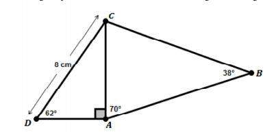 Law of sines work1. using the provided measures determine the measure of angle ac.