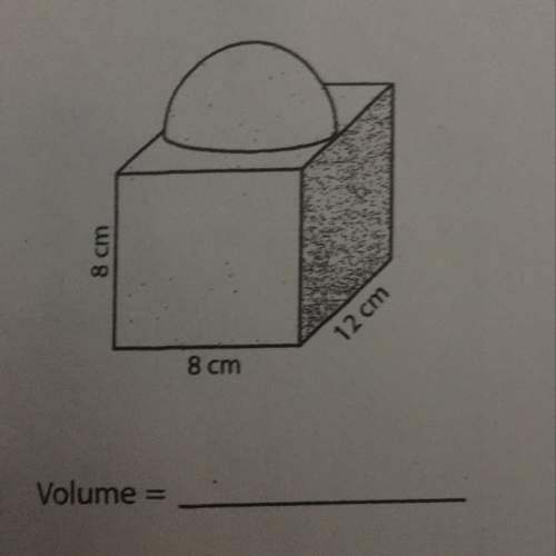 What is the total volume of this compound shape?