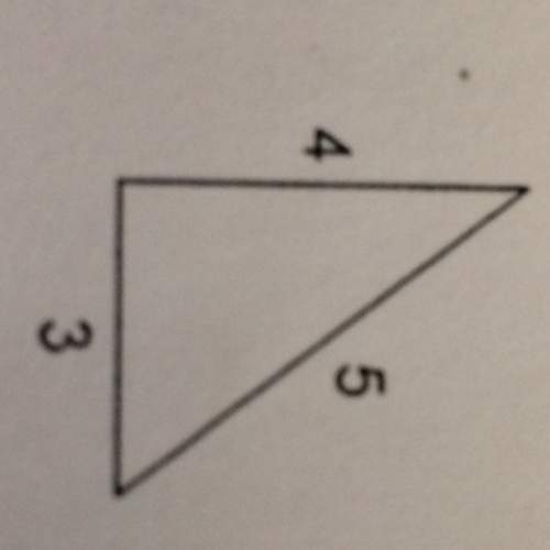 Do the following lengths form a right triangle? show work!