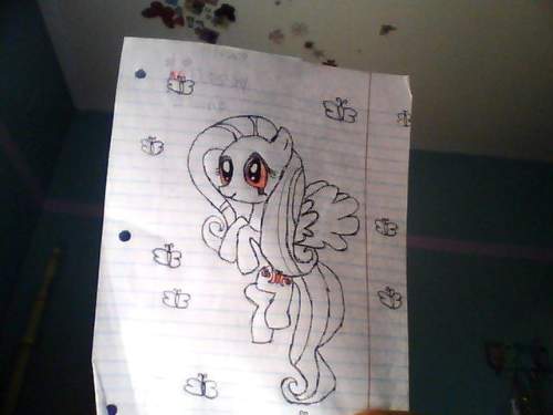 Idraw my little pony for my cousin. ^_^