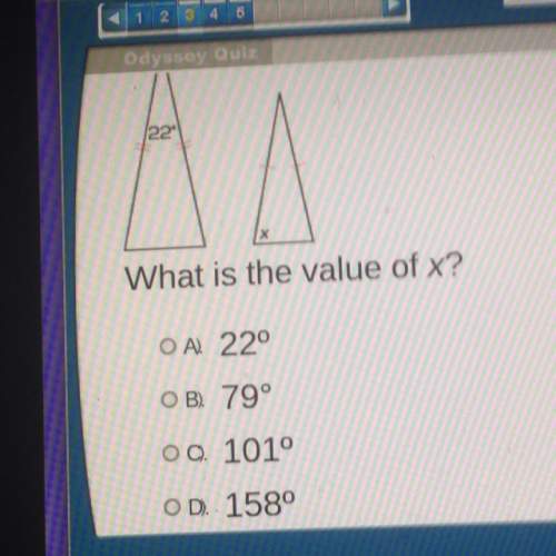 10 points and brainliest plz answer plz  the two iscosceles triangles are similar&lt;