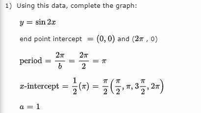 Can anyone graph these cosine and sine functions? ?