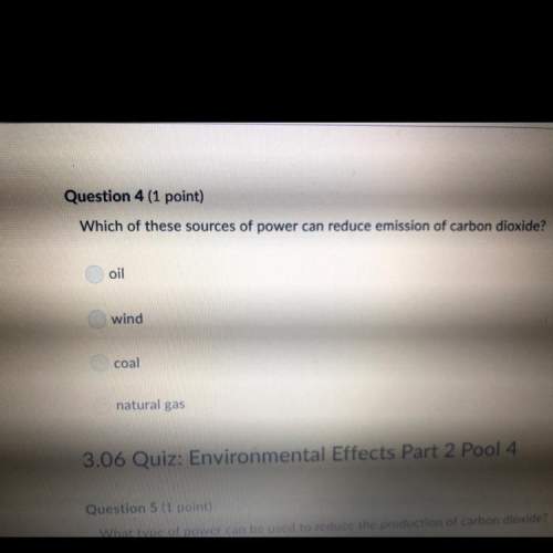 Which of these sources of power can reduce emissions of carbon dioxide
