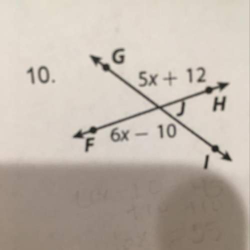 Find the value of x in this figure.