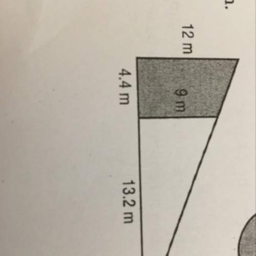 Find the area of the shaded region.