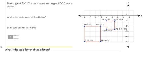 What is the scale factor of the dilation?