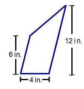 Will give 30 points what is the area of the irregular figure below?  3