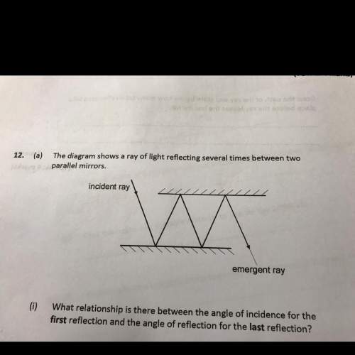 What relationship is there between the angle of incidence for the first reflection and the angle of