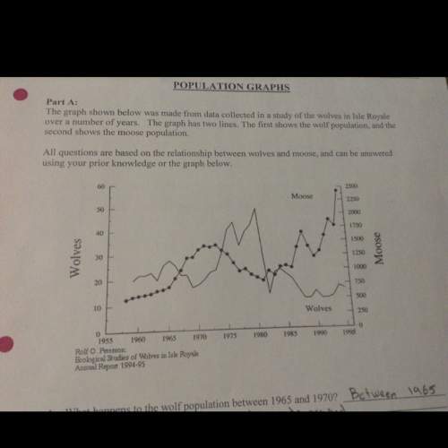 Asap  look at the graph what is the relationship between the moose and the w