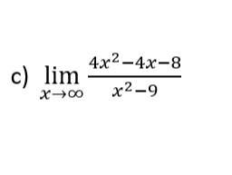 Calc- limits show your method
