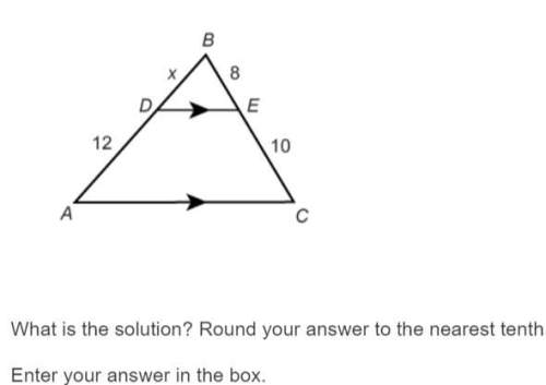 What is the solution? round your answer to the nearest tenth  step by step if so ?