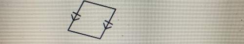 Is the following shape a parallelogram? if so, which condition proves it ?  a. both pairs of
