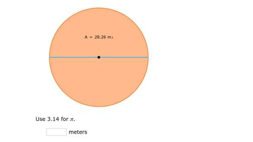 The area of a circle is 28.26 square meters. what is the circle's diameter?