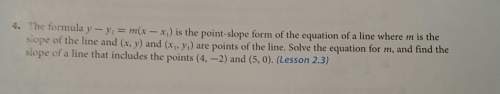 What is the answer to number 4 need