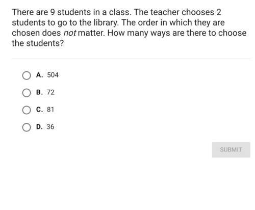 How many ways are there to choose the students?