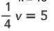 What does v equal?  read my picture.