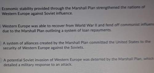How did the marshall plan affect the course of the cold war in western europe?